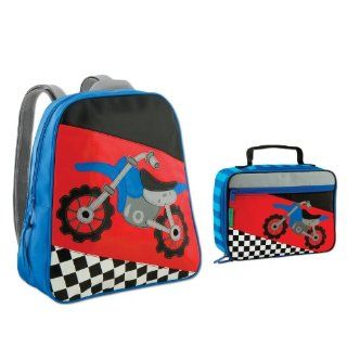 Stephen Joseph Motocross Backpack and Lunch Box Combo   Boys Backpacks   School Backpacks  Childrens Lunch Boxes  