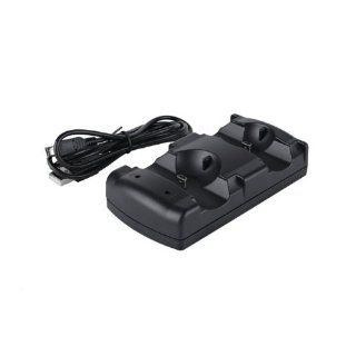 Dual Charging Station for Sony Ps3 Controllers, Black Video Games