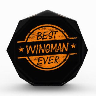 Best Wingman Ever Orange Award