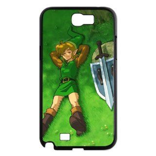 Legend of Zelda Case Cover Fashion Hard Shell Protector for Samsung Galaxy Note 2 N7100 Cell Phones & Accessories