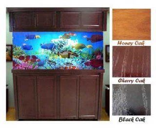 Fish & Aquatic Supplies Xtreme Series Cabinet Stand Honey 48X18x36"  Aquarium Decor Coral 