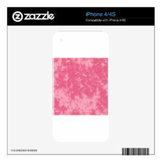 Pink1 Soft Grunge Design iPhone 4 Skin