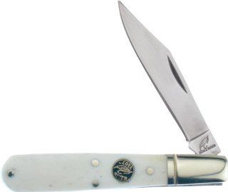 Frost Cutlery & Knives 589WSB Frost Ocoee Barlow with White Bone Handles  Folding Camping Knives  Sports & Outdoors