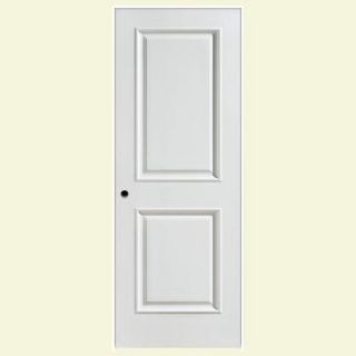 Masonite Palazzo Capri Smooth 2 Panel Square Solid Core Primed Composite Prehung Interior Door 108866