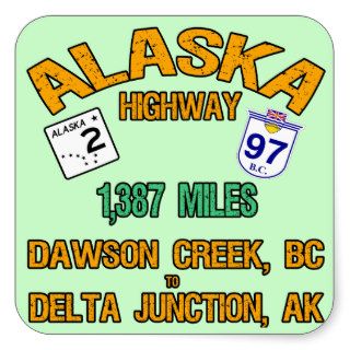 Alaska Highway Sticker