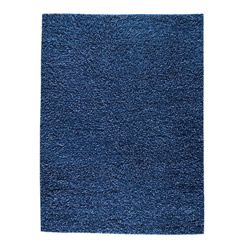 Hand woven SMIX Blue Wool Rug (4'6 x 6'6) 3x5   4x6 Rugs