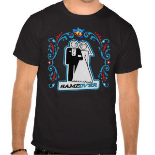 Game Over Deco Wedding Bride and Groom Shirts