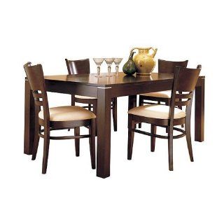 Adney Dining Table with 4 Chairs - Espresso   Dining Room Furniture Sets