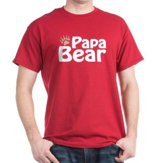  Papa Bear Claw Dark T Shirt