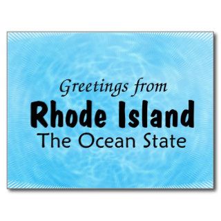 Rhode Island Post Card