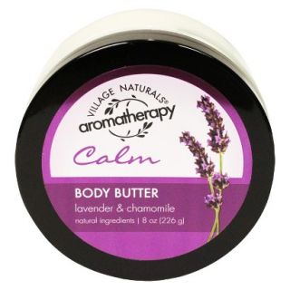 Village Naturals Aromatherapy Calm Body Butter   8 oz