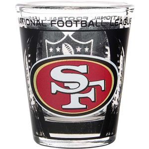 San Francisco 49ers 3D Wrap Color Collector Glass