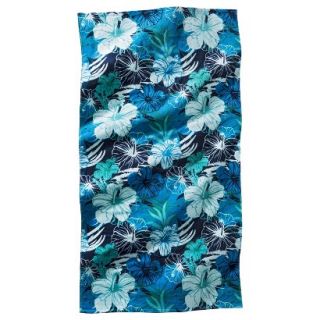 Hawaiian Floral Beach Towel