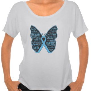Addison's Disease Awareness Butterfly Ribbon T Shirt