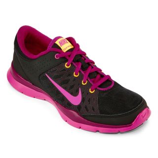 Nike Flex Trainer 3 Womens Training Shoes, Black/Pink