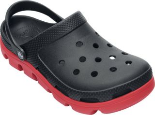 Crocs Duet Sport Clog   Black/Red Casual Shoes