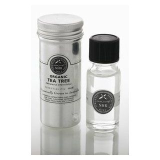 Organic Tea Tree Essential Oil (Melaleuca alternifolia) (30ml) by NHR Organic Oils Health & Personal Care