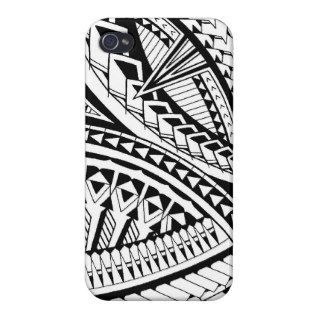 Samoan tattoo pattern cover for iPhone 4