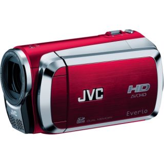 JVC Everio GZ HM200 Digital Camcorder   2.7" LCD   CMOS   Ruby Red JVC Digital Camcorders