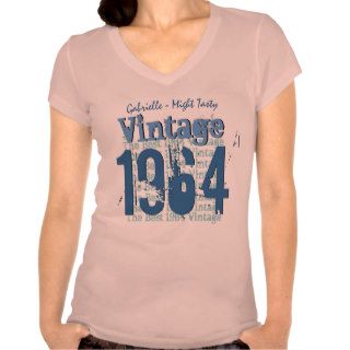 50th Birthday Gift Best 1964 Vintage V026 Shirts