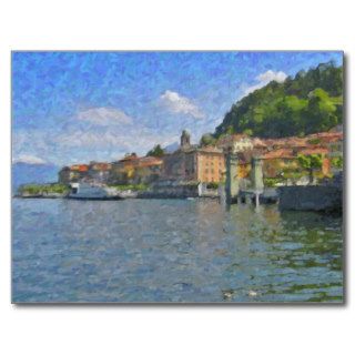 Bellagio, Lake Como Postcard