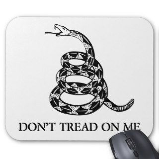 Don't Tread on Me Snake Mousepad