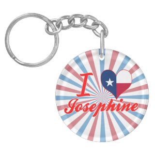 I Love Josephine, Texas Acrylic Keychain