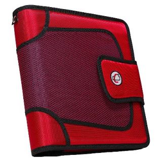 Case it Binder with Tabbed Closer   Red (2)