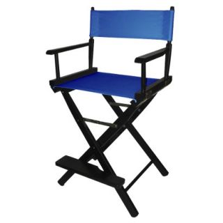 Directors Chair Counter Height Directors Chair   Royal Blue