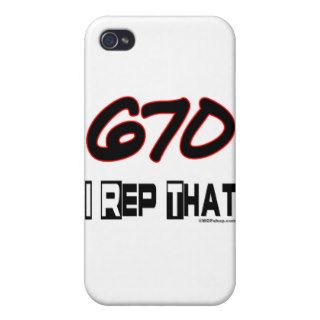 I Rep That 670 Area Code iPhone 4/4S Case
