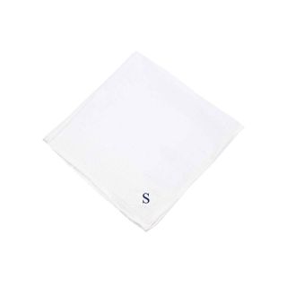 Personalized 3 pk. Hand Rolled Hankies, S, Mens