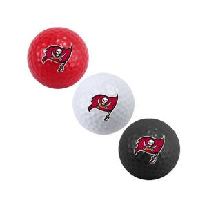 Tampa Bay Buccaneers Team Golf 3pk Golf Ball Set