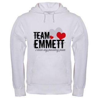  Team Emmett   i love my monke Hooded Sweatshirt