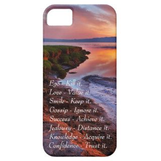 Ego Kill it Love value it Smile Keep it quote iPhone 5 Cover