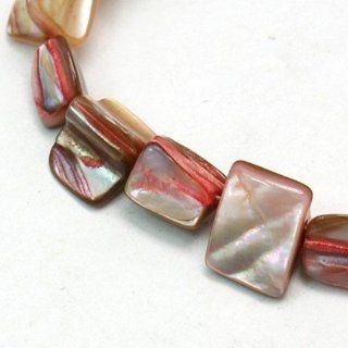 Sea Shell Beads Strands, Irregular, Rosybrown, Size 6 8mm Wide, 10mm Long, Hole 1mm  Other Products  