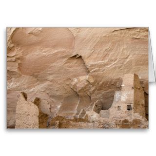 Anasazi ruins known as Antelope House Ruin, Greeting Cards
