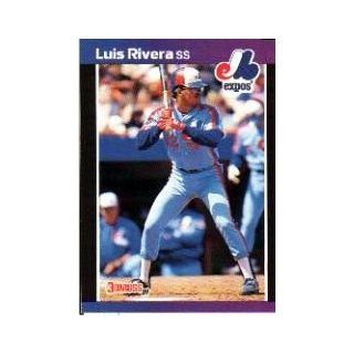1989 Donruss #578 Luis Rivera UER DP/(Wrong birthdate) Sports Collectibles