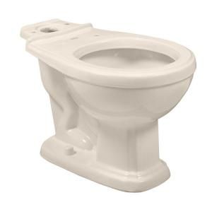 American Standard Antiquity/Repertoire Round Front Toilet Bowl Only in White 3093.013.020
