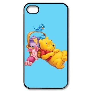 Designyourown Case Piglet Iphone 4 4s Cases Hard Case Cover the Back and Corners SKUiPhone4 2839 Cell Phones & Accessories