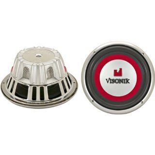 Visonik V12D4 12 inch 600 Watt Dual Voice Coil Subwoofer Electronics