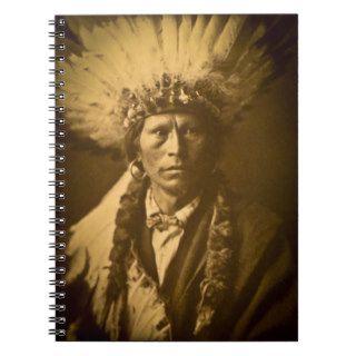 Apache Indian Chief Garfield Jicarilla Vintage Notebooks