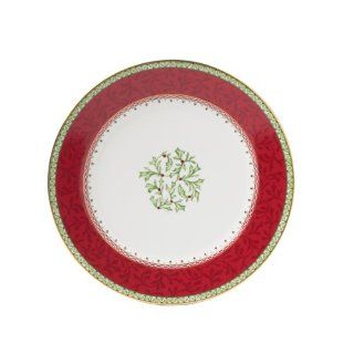 Mikasa Holiday Traditions Accent Salad Plates, Set of 4 Kitchen & Dining