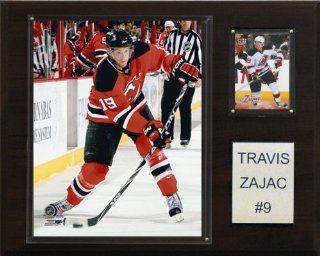 NHL Travis Zajac New Jersey Devils Player Plaque  Sports Fan Decorative Plaques  Sports & Outdoors