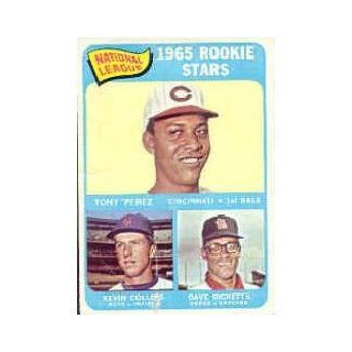 1965 Topps #581 Rookie Stars/Tony Perez RC/Dave Ricketts RC/Kevin Collins RC SP   BVG NmMt (8) Sports Collectibles