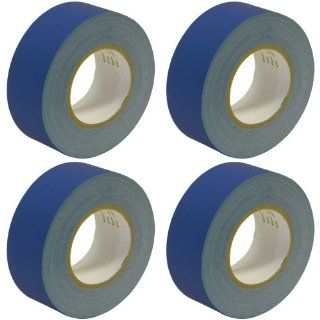 Seismic Audio   SeismicTape Blue602 4Pack   4 Pack of 2 Inch Blue Gaffer's Tape   60 yards per Roll