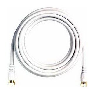 Audiovox Vh603whn 3 Ft. Rg6 White Coaxial Cable Antenna, Wire(Co Ax, Flat, Rotor)