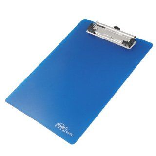 Office School Spring Loaded A5 Paper Holding File Clamp Clip Board Blue  Clipboards 