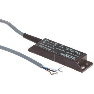Siemens 3SE6 605 2BA Magnetic Monitoring System Rectangular Sensor Unit, Switch Block, 1m Cable, 25 x 88mm Size, 1 NO + 1 NC Contacts Electronic Component Limit Switches