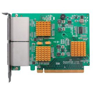 HighPoint RocketRAID 2744 16 Port PCI Express 2.0 x16 SAS/SATA RAID Controller Electronics