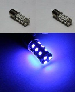 TGP 1157 Blue 18 LED SMD 5050 Light Bulbs 7528 2057 2357   Pair Automotive